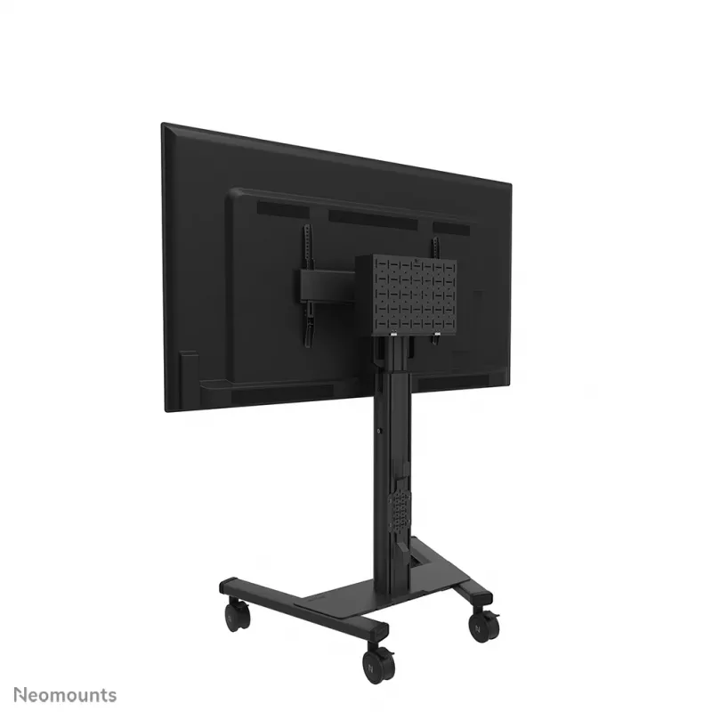 Neomounts FL50S-825BL1 TV ratiņi 37-75 collas - TÜV, melna, fiksēts grīdas statīvs, tērauds, 70 kg, 94 cm (37 collas), 190,5 cm (75 collas)