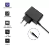 Strāvas adapteris Qoltec 51021 iekštelpām melns 220-240V 1,4 m kabelis