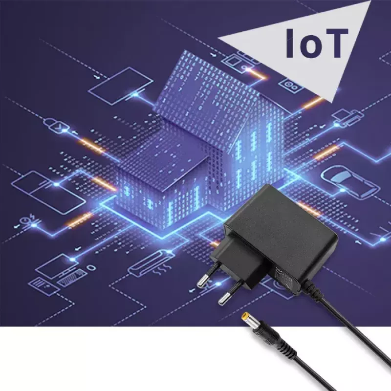Strāvas adapteris Qoltec 51021 iekštelpām melns 220-240V 1,4 m kabelis