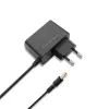Strāvas adapteris Qoltec 51021 iekštelpām melns 220-240V 1,4 m kabelis