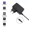 Iekštelpu strāvas adapteris Qoltec 51028 18 W melns 220–240 V