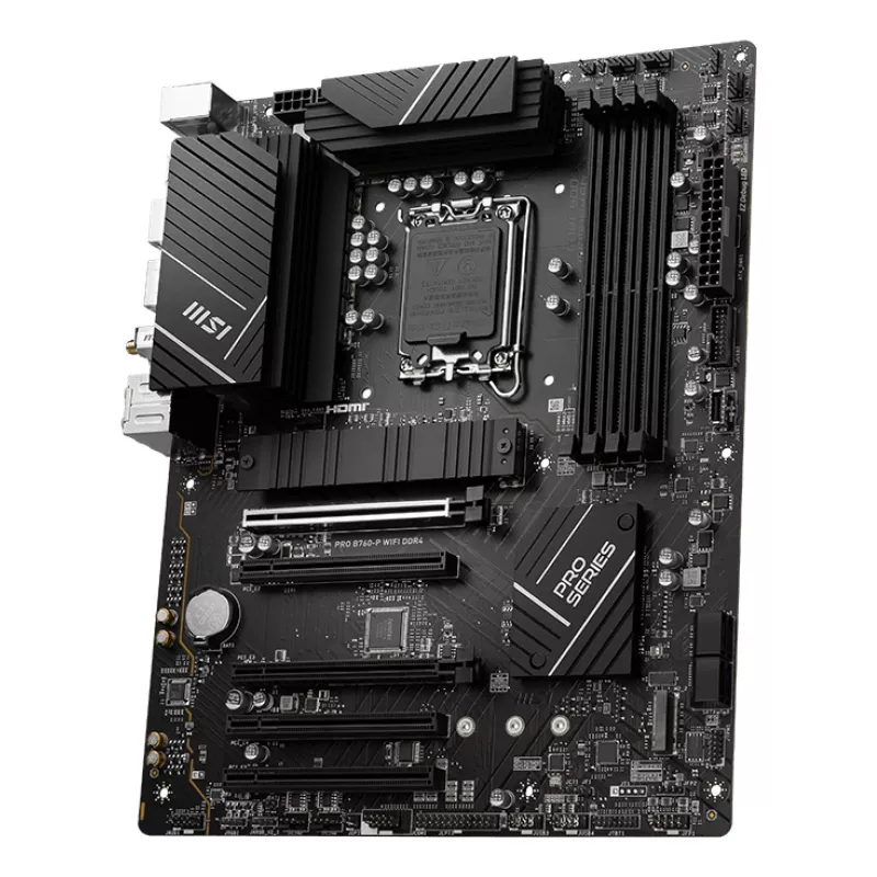 MSI PRO B760-P WIFI DDR4 mātesplate LGA 1700 ATX