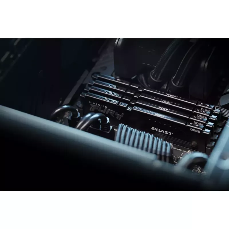 Kingston Technology FURY Beast 32GB 6000MT/s DDR5 CL36 DIMM Melns EXPO