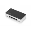 DIGITUS USB 3.0 karšu lasītājs atbalsta MS/SD/SDHC/MiniSD/M2/CF/MD/SDXC kartes 1M USB A savienojuma kabelis