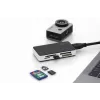 DIGITUS USB 3.0 karšu lasītājs atbalsta MS/SD/SDHC/MiniSD/M2/CF/MD/SDXC kartes 1M USB A savienojuma kabelis