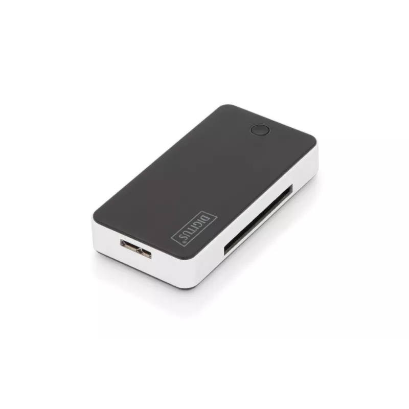 DIGITUS USB 3.0 karšu lasītājs atbalsta MS/SD/SDHC/MiniSD/M2/CF/MD/SDXC kartes 1M USB A savienojuma kabelis
