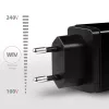 Axagon ACU-QS24 QUICK and SMART sienas lādētājs, 2x USB ports QC3.0/AFC/FCP + 5V-1.2A, 24W