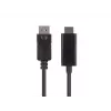 LANBERG DisplayPort(m) V1.1 ->hdmi(m) kabelis 1,8 m melns