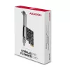 Axagon PCEA-P1N PCIe - 1x paralēlā porta adapteris ar SP & LP, PCIe, Paralēlais, Sieviešu dzimuma, Pilna augstuma / Zema profila, PCIe 2.0, Ķīna