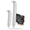 Axagon PCES-SA4X4 PCIe kontrolleris - 4x iekšējie SATA 6G porti, ASM1164, SP & LP