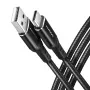 Axagon BUCM-AM10AB HQ USB-C USB-A kabelis 1 m