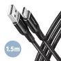 USB kabelis Axagon BUCM-AM15AB USB 2.0 1,5 m USB A USB C Melns