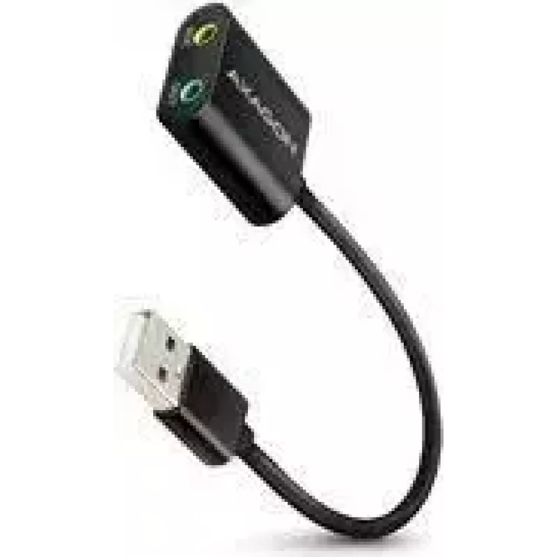 Ārējais USB audio adapteris AXAGON ADA-12 ar 1x 3,5 mm ligzdu austiņām un mikrofonam
