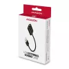 Ārējais USB audio adapteris AXAGON ADA-12 ar 1x 3,5 mm ligzdu austiņām un mikrofonam