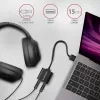 Ārējais USB audio adapteris AXAGON ADA-12 ar 1x 3,5 mm ligzdu austiņām un mikrofonam