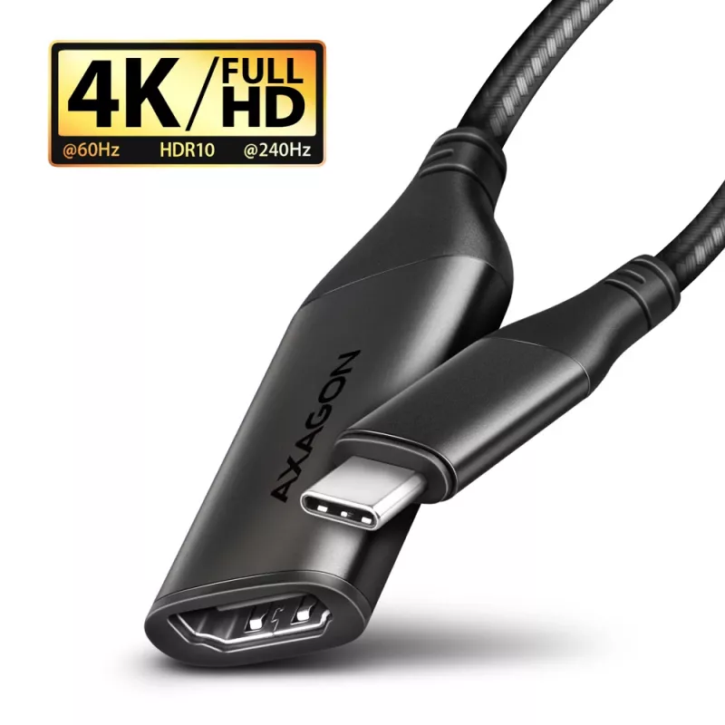 Axagon RVC-HI2M USB-C -> HDMI 2.0a adapteris 4K/60Hz HDR10