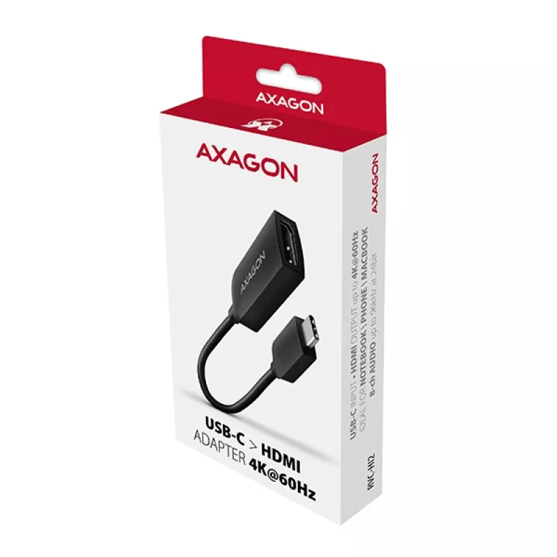 Axagon RVC-HI2M USB-C -> HDMI 2.0a adapteris 4K/60Hz HDR10