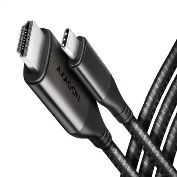 Axagon RVC-HI2MC USB-C -> HDMI 2.0a kabelis 1,8 m, 4K/60Hz HDR10