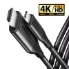 Axagon RVC-HI2MC USB-C -> HDMI 2.0a kabelis 1,8 m, 4K/60Hz HDR10