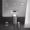 Axagon RVC-HI2MC USB-C -> HDMI 2.0a kabelis 1,8 m, 4K/60Hz HDR10
