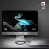 Axagon RVC-HI2MC USB-C -> HDMI 2.0a kabelis 1,8 m, 4K/60Hz HDR10