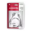 USB kabelis Axagon BUMM3-CM10AB Micro-USB B uz USB C 1m Melns