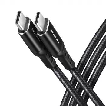 USB kabelis Axagon BUCM-CM10AB USB 2.0 1m USB C Melns