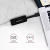 AXAGON ADE-XR USB 2.0 Type-A Fast Ethernet 10/100 adapter, melns, 0,023 kg
