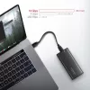 Axagon EEM2-SB2 ārējā USB-C 3.2 Gen 2 metāla kaste M.2 NVMe un SATA SSD diskiem. Bezskrūvju