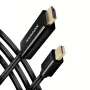 Axagon RVDM-HI14C2 Mini DisplayPort uz HDMI adaptera kabelis 4K 30Hz 1,8m