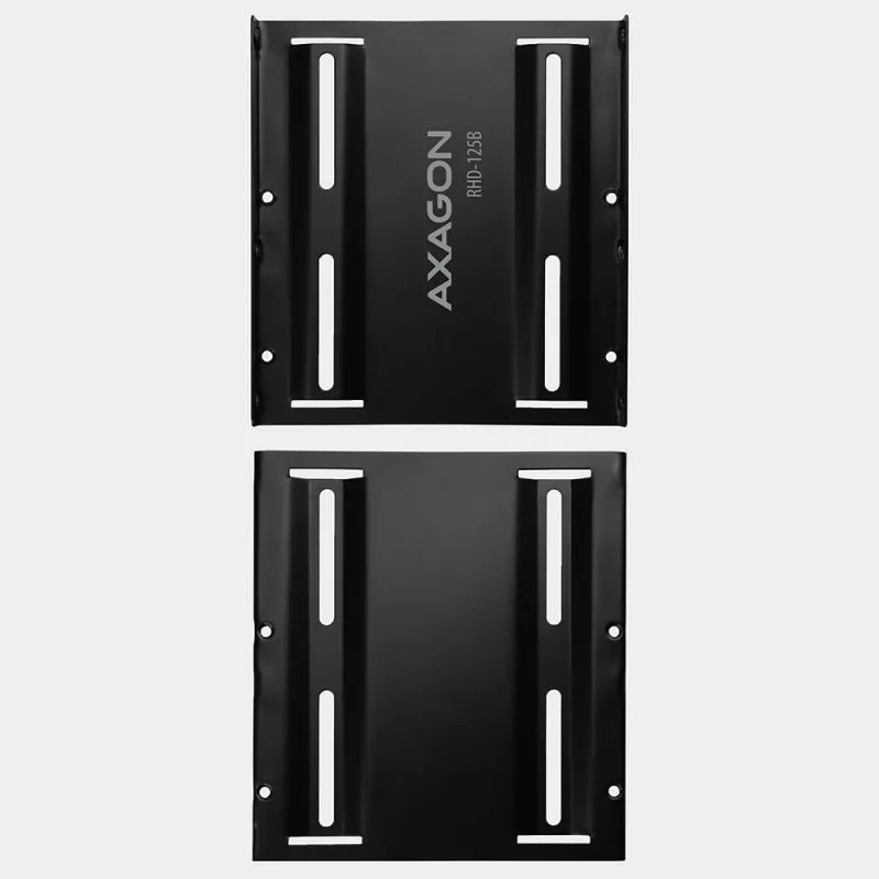 Axagon RHD-125B Montāžas rāmis 1x 2,5 collu diskam 3,5 collu nodalījumā - melns metāls