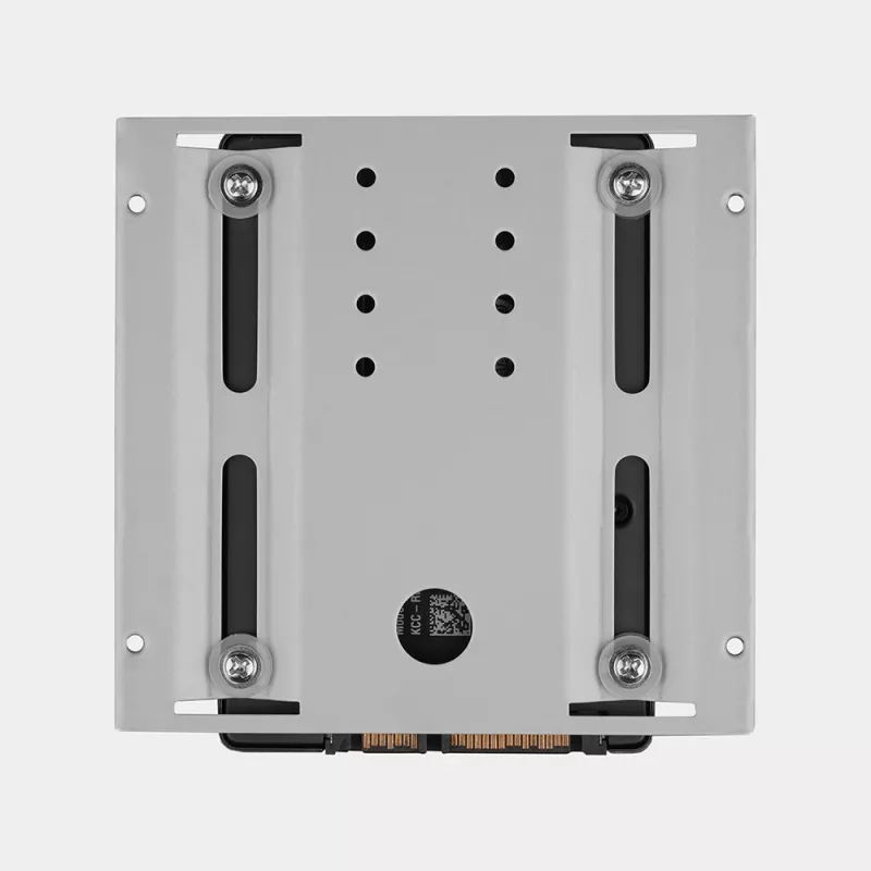 Axagon RHD-125S kronšteins 1x 2,5 collu HDD/SSD ievietošanai 3,5 collu nodalījumā, metāls, pelēks