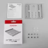 Axagon RHD-125S kronšteins 1x 2,5 collu HDD/SSD ievietošanai 3,5 collu nodalījumā, metāls, pelēks
