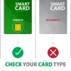 Axagon CRE-SMP2A USB Smart card & SD/microSD/SIM PocketReader viedkaršu lasītājs Iekštelpām USB Type-A/USB Type-C Melns
