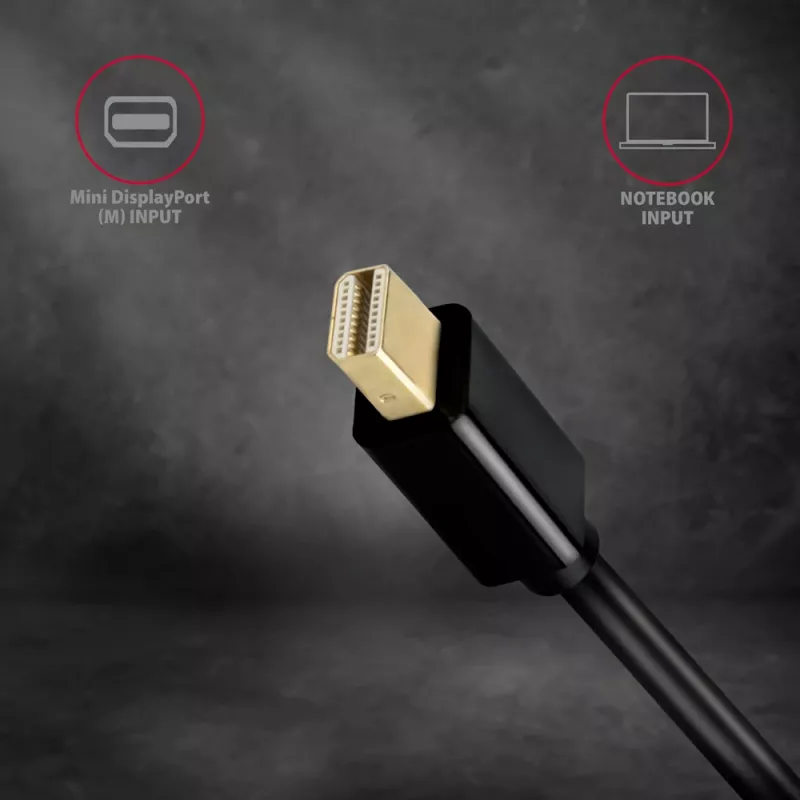 Axagon RVDM-HI14N Mini DisplayPort -> HDMI 1.4 adapteris 4K/30Hz
