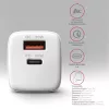 Lādētājs Axagon ACU-PQ30W QC3.0 30W USB-C Balts