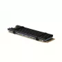 Axagon CLR-M2L3 pasīvs alumīnija dzesētājs visām M.2 SSD, izmērs 2280, augstums 3 mm