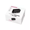 Axagon CLR-M2XL pasīvs alumīnija radiators vienpusējiem un divpusējiem M.2 SSD diskiem, izmērs 2280, augstums 36 mm