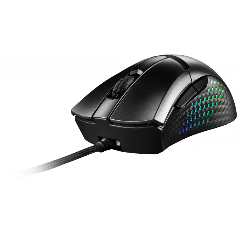 MSI CLUTCH GM51 LIGHTWEIGHT WIRELESS pele Gaming Labā roka RF Wireless + Bluetooth + USB Type-C Optiskā 26000 DPI