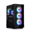 Zalman I3 NEO TG MELNA datora korpuss Midi Tower