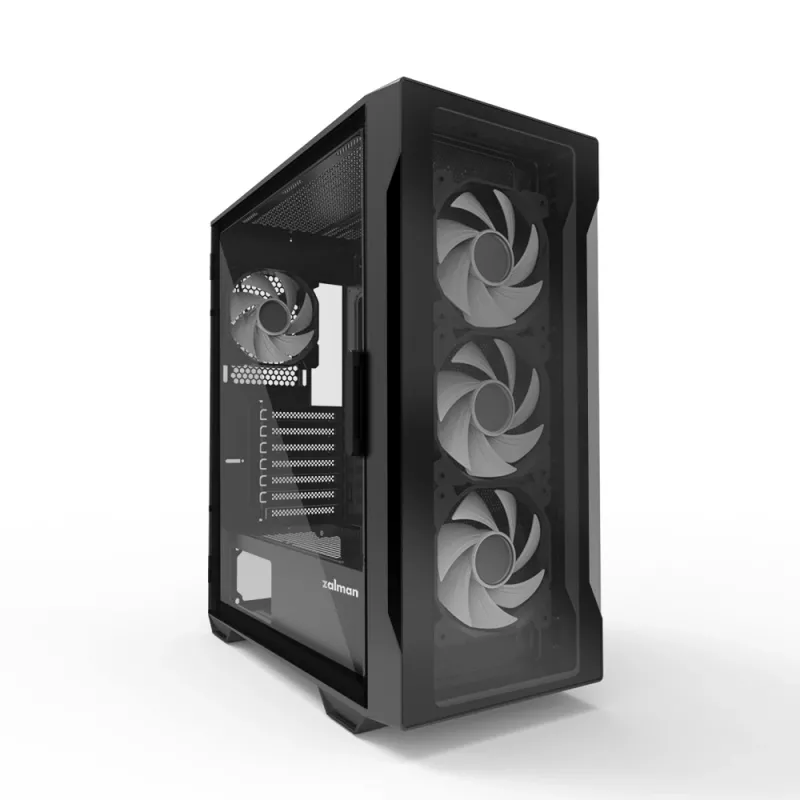 Zalman I3 NEO TG MELNA datora korpuss Midi Tower