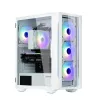 Zalman I3 NEO TG balta datora korpuss Midi Tower