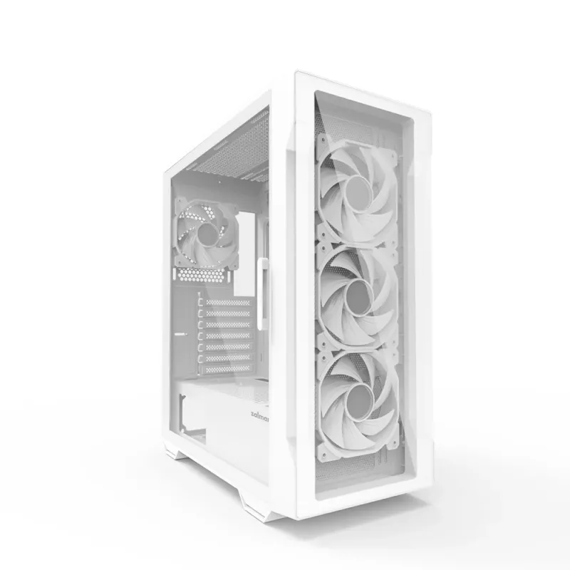 Zalman I3 NEO TG balta datora korpuss Midi Tower