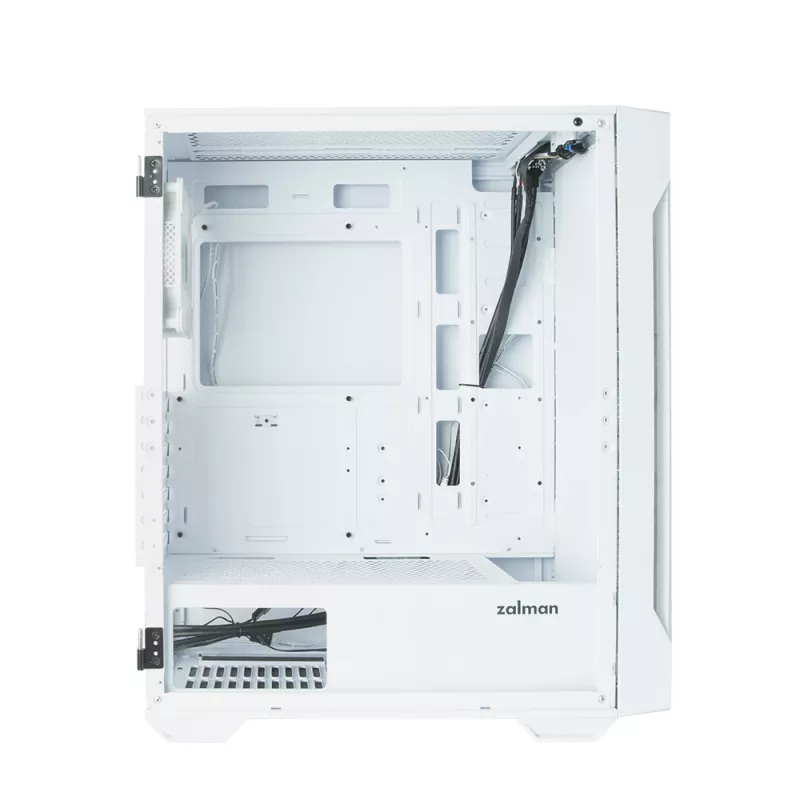 Zalman I3 NEO TG balta datora korpuss Midi Tower