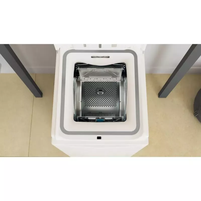 Veļas mazgājamā mašīna Whirlpool NTDLR 7220SS PL/N, augšējā ielāde, 7 kg, 1151 RPM, balta