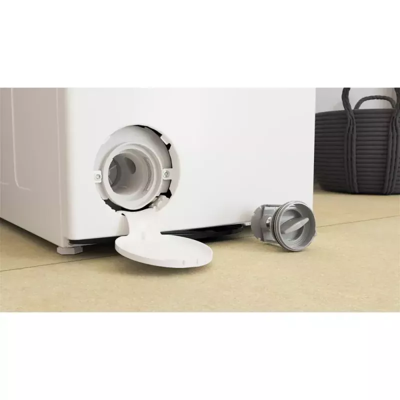 Veļas mazgājamā mašīna Whirlpool NTDLR 7220SS PL/N, augšējā ielāde, 7 kg, 1151 RPM, balta