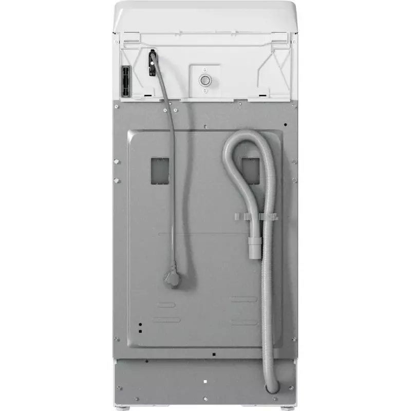 Veļas mazgājamā mašīna Whirlpool NTDLR 7220SS PL/N, augšējā ielāde, 7 kg, 1151 RPM, balta