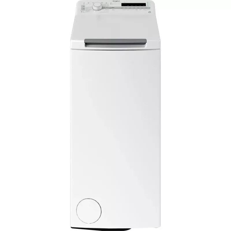 Veļas mazgājamā mašīna Whirlpool NTDLR 7220SS PL/N, augšējā ielāde, 7 kg, 1151 RPM, balta
