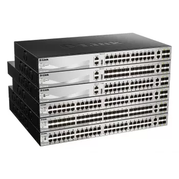 D-Link DGS-3130-54PS/E tīkla slēdzis Pārvaldīts L3 Gigabit Ethernet (10/100/1000) Power over Ethernet (PoE) Pelēks