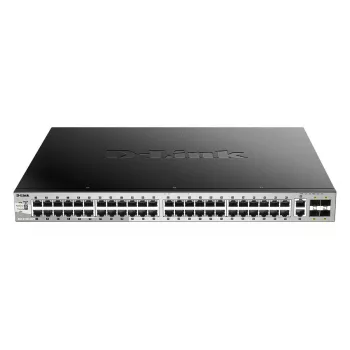 D-Link DGS-3130-54PS/E tīkla slēdzis Pārvaldīts L3 Gigabit Ethernet (10/100/1000) Power over Ethernet (PoE) Pelēks